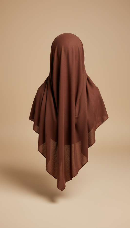 Rich Mahogany Hijab