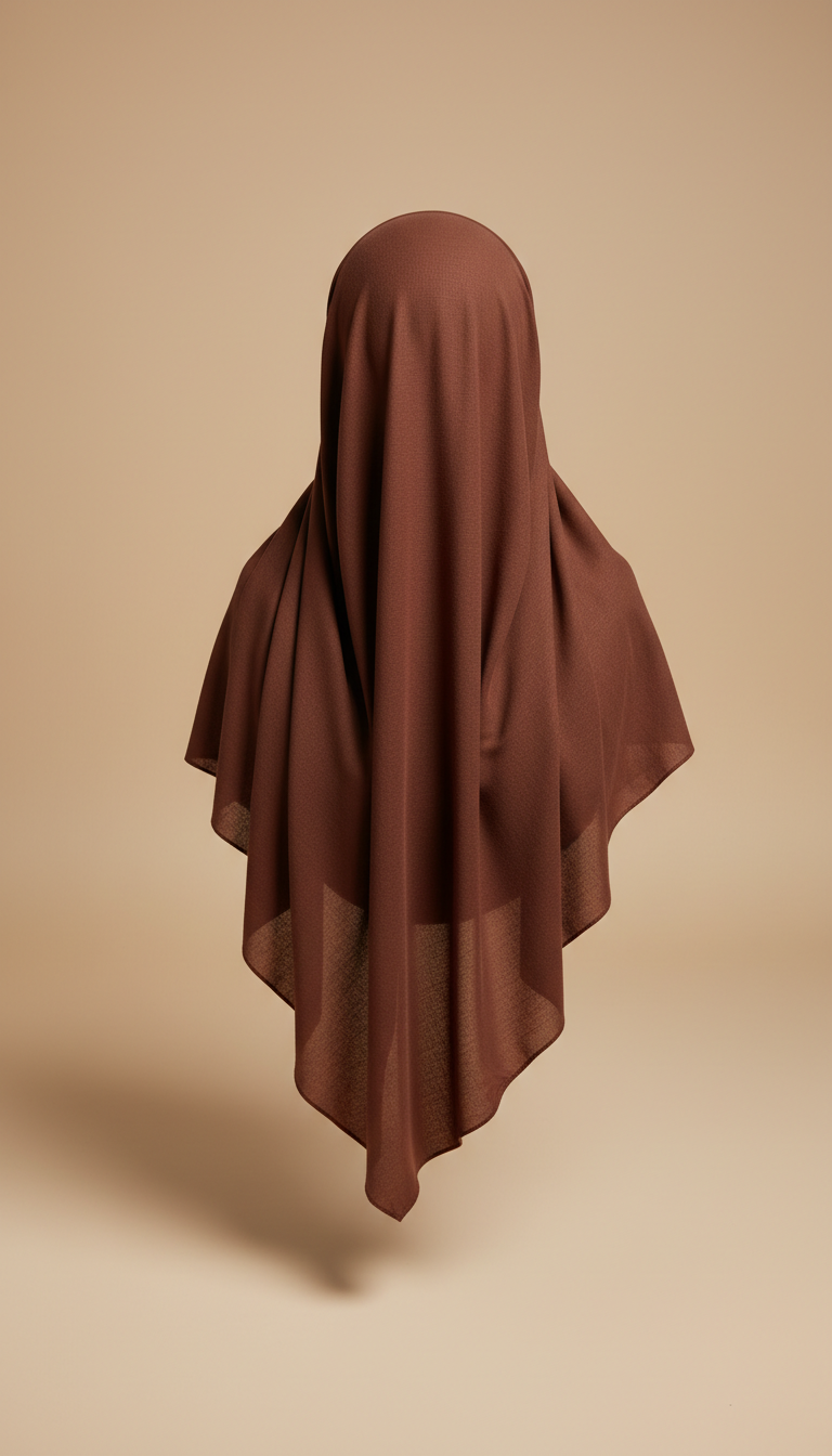 Rich Mahogany Hijab