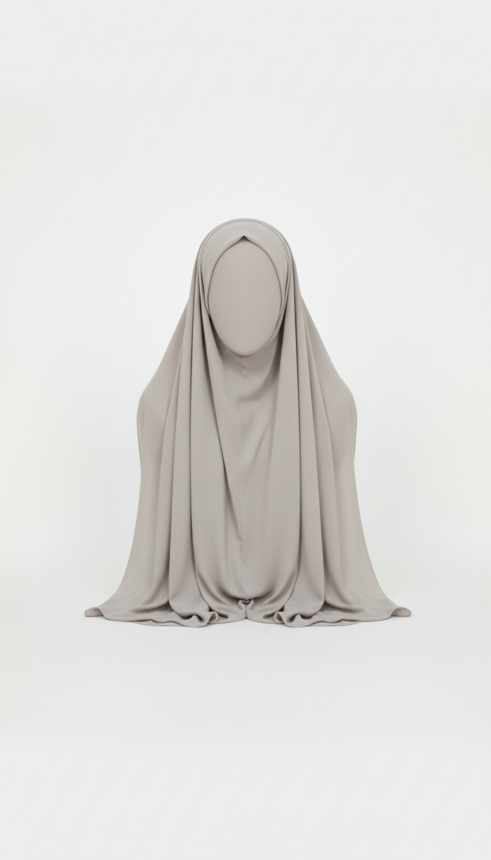 Pearl Gray Modal Hijab